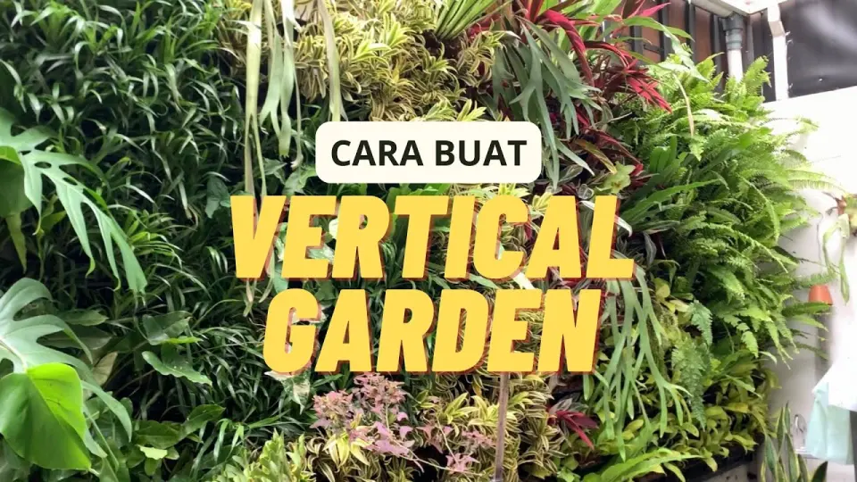 Cara Mudah Buat Vertical Garden dengan Pot dan Wiremesh